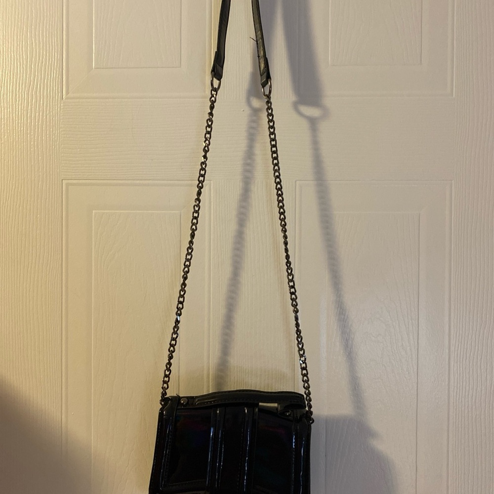 Zara Black Crossbody/Clutch NWOT